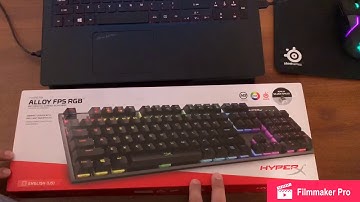 HyperX Alloy FPS RGB Unboxing!