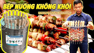 Nấu ăn sạch, tiện lợi hơn với bếp nướng than hoa không khói