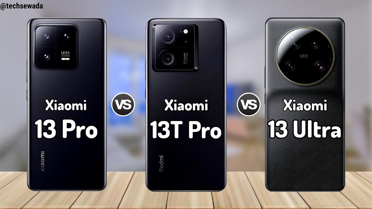 Xiaomi 13 Pro vs Xiaomi 13T Pro vs Xiaomi 13 Ultra, Price