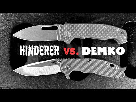 Hinderer vs. Demko! Battle of the Heavy Duty Work Knives