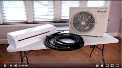 How to Install a Ductless Mini-Split Air Conditioner - Blueridge