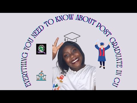 EVERYTHING ABOUT COVENANT UNIVERSITY POST-GRADUATE STUDIES| HOW TO GET A MASTER'S DEGREE IN CU