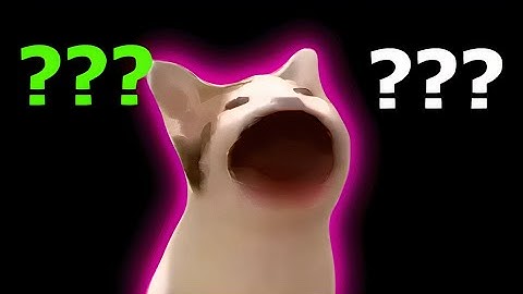 11 Pop Cat sound variations in 40 seconds