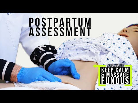 Postpartum Assessment OB | How to Nurse it