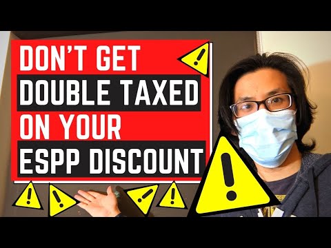 You're getting DOUBLE TAXED on ESPP discount: How to avoid this! | An explainer with animation (USA)