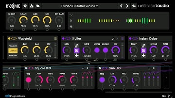 Unfiltered Audio BYOME - More playing with custom made patches