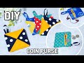 How To Make a Charming coin purse Shabby Fabrics Tutorial | DIY Coin Purse |  小銭入れ コインケース作り方