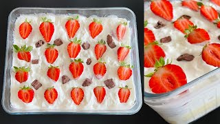 5 Minutes Dessert Recipe Quick And Easy Strawberry Dessert Recipe No Bake Dessert