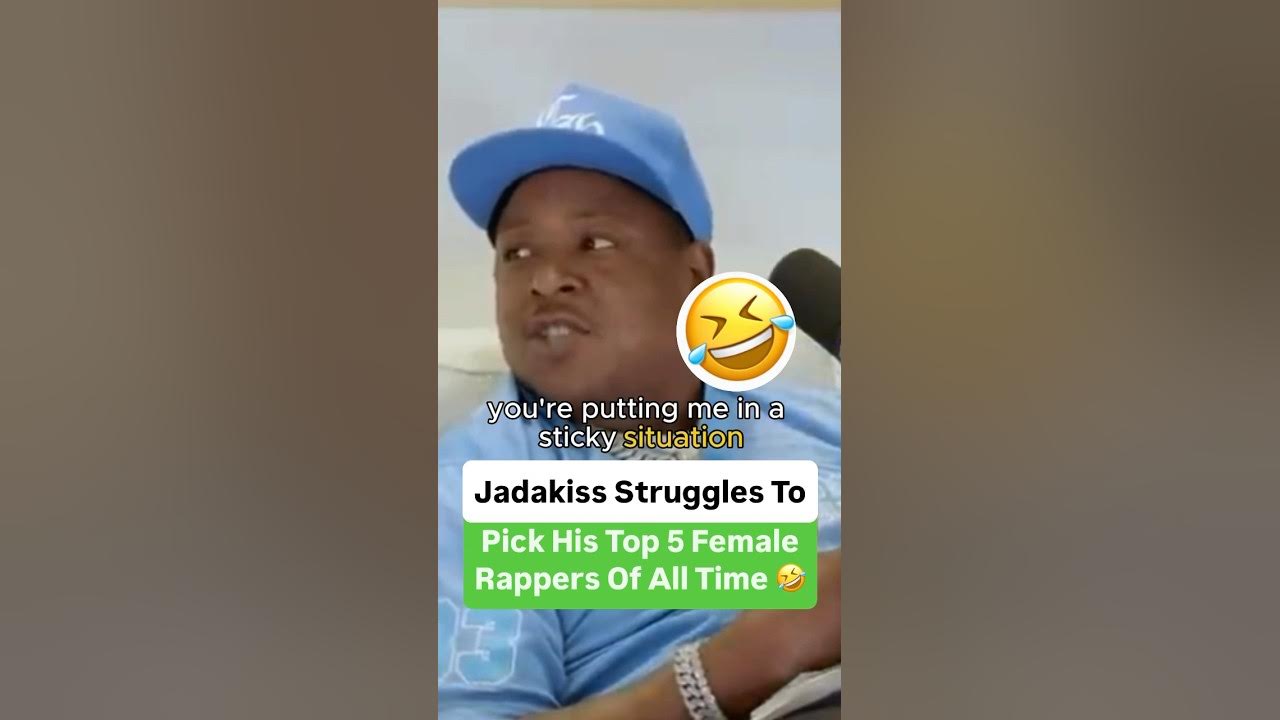 Jadakiss Struggles To Pick His Top 5 Female Rappers Of All Time 🤣 Jadakiss Struggles To Pick His Top 5 Female Rappers Of All Time 🤣