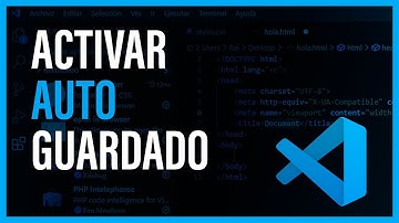 ACTIVAR AUTOGUARDADO en VISUAL STUDIO CODE ✅