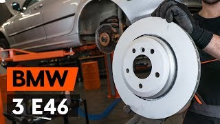 Hvordan udskiftes bremseskiver bag on BMW 3 (E46) [TUTORIAL AUTODOC]