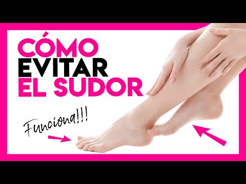 Video: 3 formas sencillas de detener el sudor de las piernas