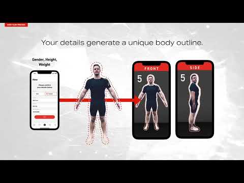 Biomorphik Body Composition App - Taking a Body Scan