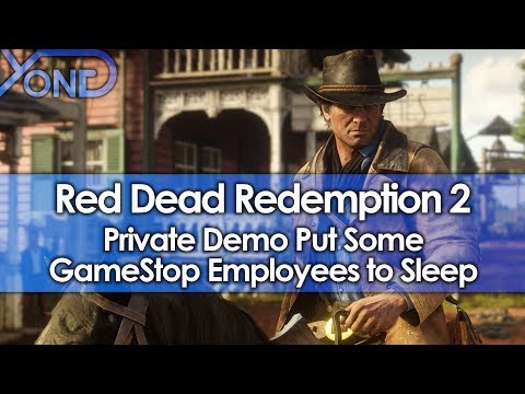 Video: Pekerja Gamestop Mendakwa Demo Red Dead Redemption 2 Yang Baru Membuatkan Mereka Tidur