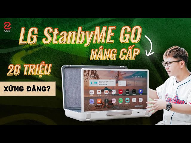 Đánh giá LG StanbyME GO: nhiều nâng cấp quá ngon, gần 20 triệu đáng mua chưa?