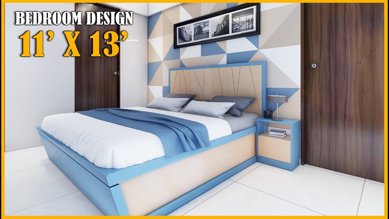 Bedroom Interior 11 X 13 Feet Walkthrough bedroomdesign 
