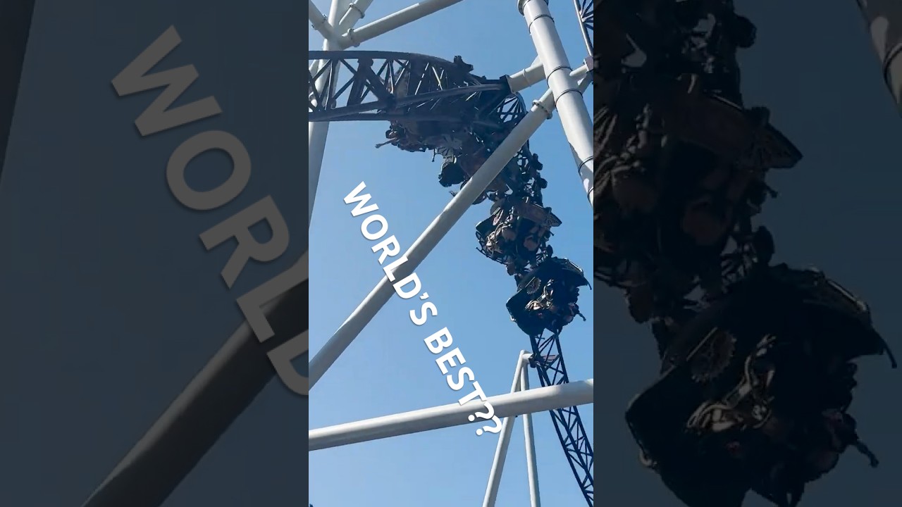 THE WORLD'S BEST ROLLERCOASTER??    #themeparkride  #amusementpark #coaster #pov #ride #funny