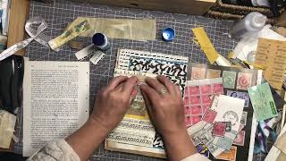 Finishing our envelope stack folio