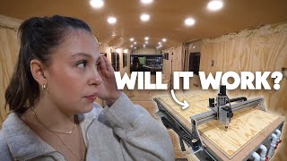Walls + Ceilings with perfect cuts! // Skoolie Build Ep. 11