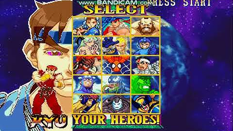 Marvel vs Capcom Clash of Super Heroes - Cheats Part (1/2)