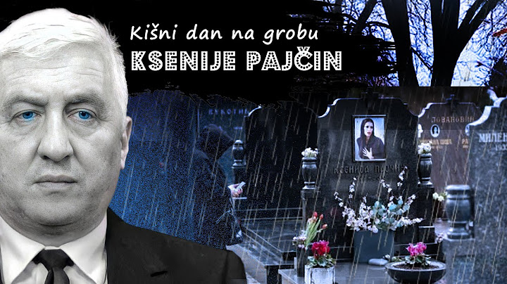 Kišni dan na grobu KSENIJE PAJČIN - 12 godina od tragedije‼