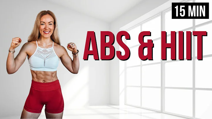 15 Minute HIIT & ABS Workout | Quick & Sweaty Home...