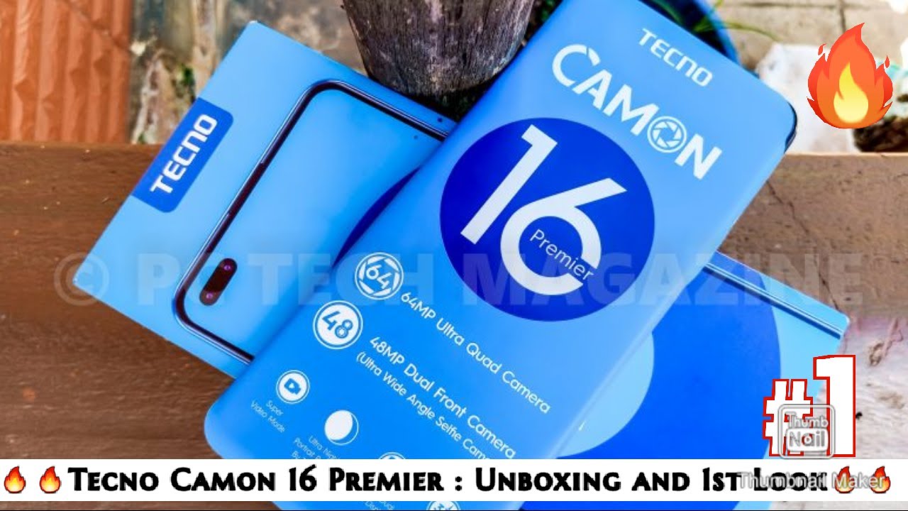 Unboxing and First Impressions of the Tecno Camon 16 Premier🔥🔥A Fully Fan Favourite Features Phone🔥🔥