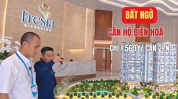 Quá BẤT NGỜ Căn Hộ Fresia Riverside chỉ 1.56 Tỷ/ Căn ở Biên Hoà