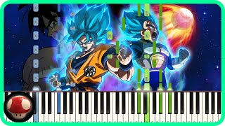 blizzard - Daichi Miura - Piano Tutorial - Dragon Ball Super Broly Theme [Top Anime Music] chords