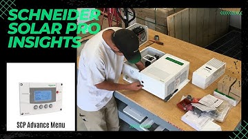 Schneider SCP Advance Menu