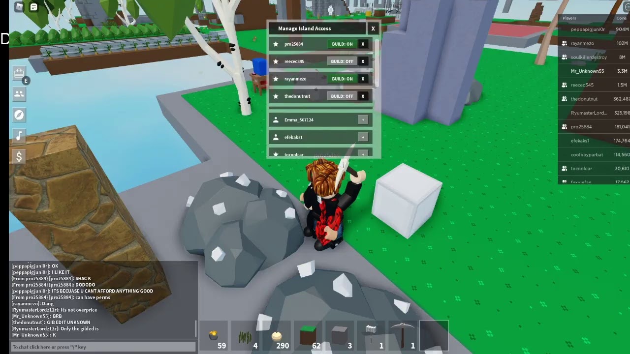 Playing With Fans Skyblox Roblox Youtube - roblox playing with fans