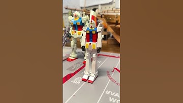 This is the Real RX78-2 Gundam ? =P #gunplabuilder #gunpla #gunplacustom #gundam #shorts #rx78