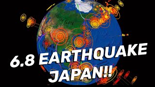 6.8 Earthquake JAPAN‼️ Major Typhoon Dolphin Aims For China‼️Florida Earthquake⁉️