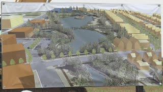 Officials hold groundbreaking ceremony for Lawrence Town Center as multi-million dollar development
