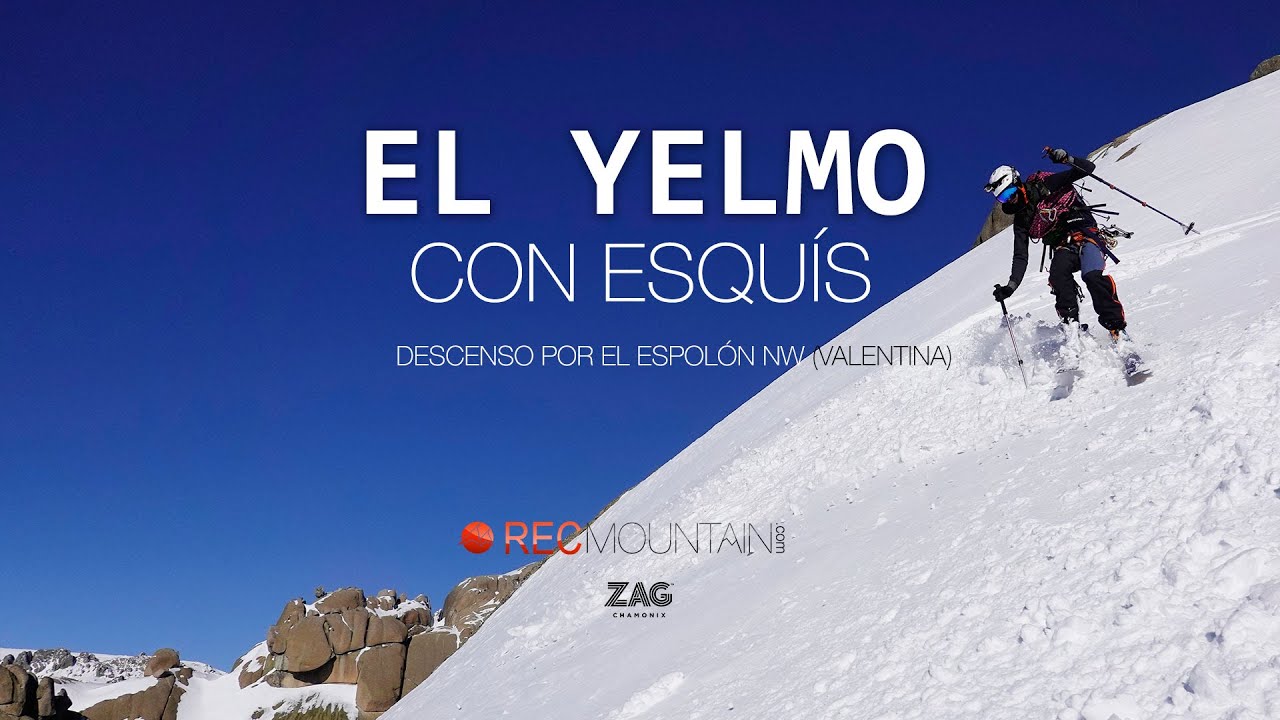 EL YELMO Descenso con Esquís