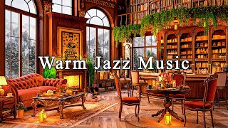 Cozy Coffee Shop Ambience \& Warm Jazz Music☕Relaxing Jazz Instrumental Music for Work, Study, Unwind