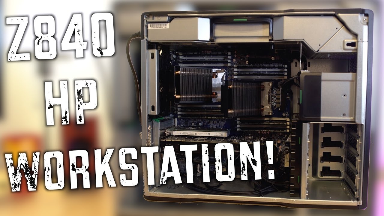 Super PC HPZ840 2 CPU XEON 128gbRAM 4 SSD Fuente 1300watts review