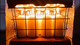 (This Is HOT !!!) DIY Candle Heaters Don’t Get Much Hotter Than This !!! #Offgrid