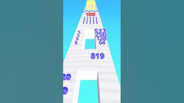 Merge Number - Number Run 3D lv214 #shorts #fypシ゚viral #games