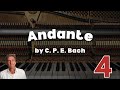 Miniature de la vidéo de la chanson Sonata, Wq55 No. 2 In F: I. Andante