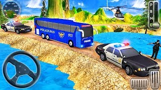 Police Bus Driving Simulator - Prisoner Transport Off Road Duty - Android GamePlay screenshot 4