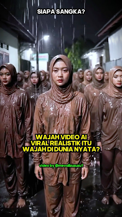 WADUUUHHH?! 😱 WAJAH DI VIDEO AI VIRAL VEO 3 REAL ADA DI DUNIA NYATA? #awaanstory #fakesituation