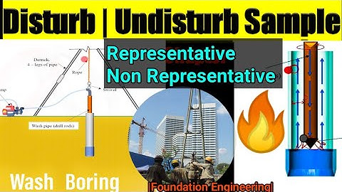 Disturb Undisturb Sample🔥|Representative & Non Representative|Soil Sampling|Soil Exploration