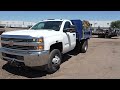 30 - 2015 Chevrolet Silverado 3500 HD 4WD Landscape Dump Truck