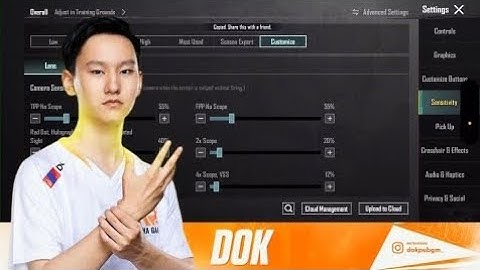 🔥 APG DOK Sensitivity Settings Update 4.0 | PMWC MVP Latest BGMI PUBG Setup