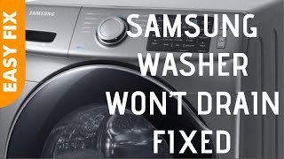 ✨ SAMSUNG WASHER DRAIN PUMP  EASILY FIXED ✨