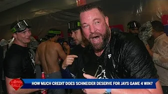 How much credit does John Schneider deserve for the Blue Jays Game 4 win?