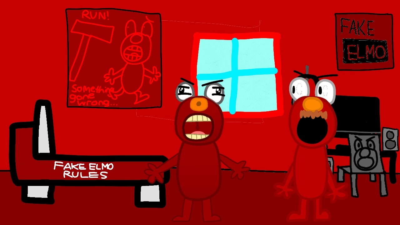 Fake Elmo's Groundventure Reboot S1E25: Fake Elmo fakes being sick/in Big Trouble