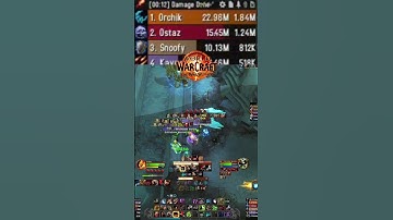 Feral Druid Dps -  High Burst Damage -The War Within - POV - NW +8 Key - Build Claw  #druid