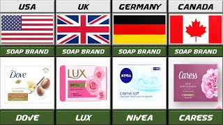 Soap From Different Countries || Soap Brands